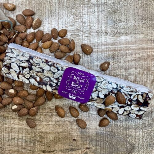 BARRE DE NOUGAT NOIR DUR