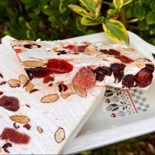 Nougat 3 fruits rouges